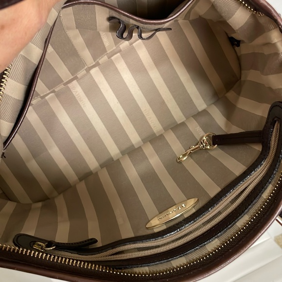 Brahmin brown wood print adjustable strap bag - Picture 6 of 14